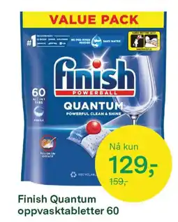 Felleskjøpet FINISH Quantum oppvasktabletter 60 tilbud