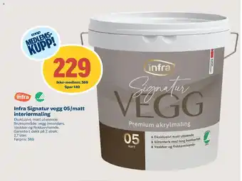 Infra Signatur vegg 05/matt interiørmaling