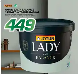 Coop Byggmix Jotun Lady balance 05/matt interiørmaling tilbud