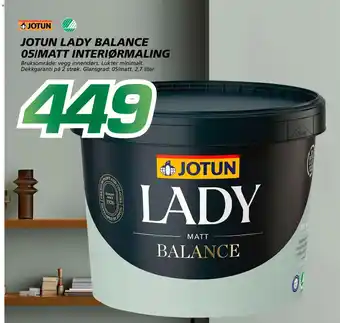 Jotun Lady balance 05/matt interiørmaling