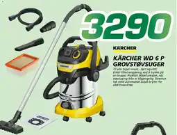 Coop Byggmix Kärcher WD 6 P grovstøvsuger tilbud