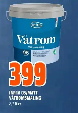 Coop Obs Infra 05/matt vatromsmaling tilbud