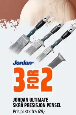 Coop Obs Jordan ultimate skrå presisjon pensel tilbud