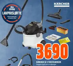 Coop Obs Kärcher SE 5 tekstilrenser tilbud