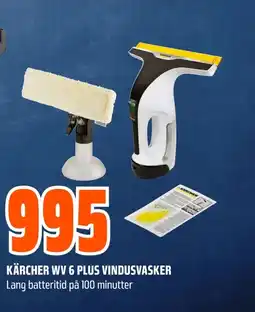 Coop Obs Kärcher WV 6 plus vindusvasker tilbud