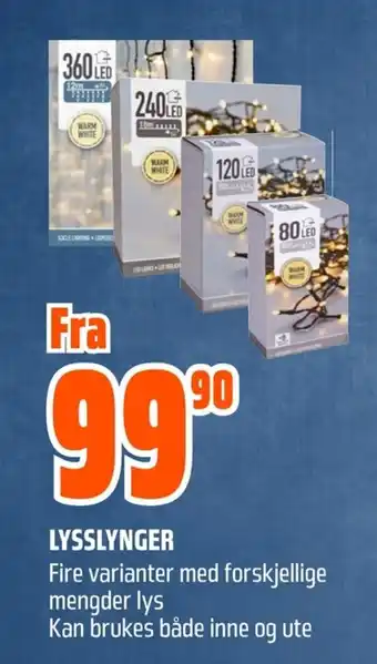 Coop Obs Lysslynger tilbud