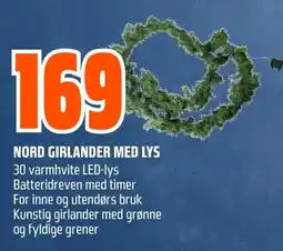 Coop Obs Nord girlander med lys tilbud