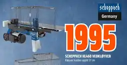 Coop Obs Scheppach HL460 vedkløyver tilbud