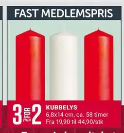 Europris KUBBELYS tilbud