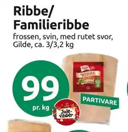 Joker Ribbe/ Familieribbe, NOK 99 tilbud