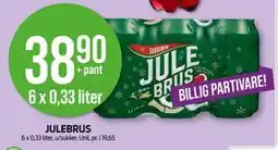 Kiwi JULEBRUS, NOK 38.9 tilbud