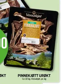 Kiwi PINNEKJØTT URØKT, NOK 379 tilbud