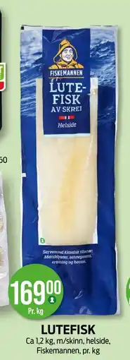 Kiwi LUTEFISK, NOK 169 tilbud