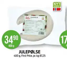 Kiwi JULEPØLSE, NOK 34.9 tilbud