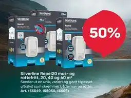Byggmax Silverline Repel20 mus- og rottefritt, 20, 40 og 60 m tilbud