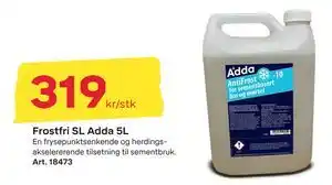 Byggmax Frostfri SL Adda 5L, NOK 319 tilbud
