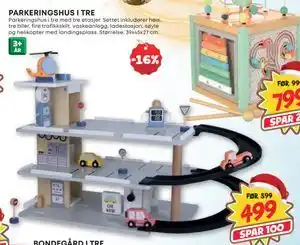 Extra Leker PARKERINGSHUS I TRE, NOK 499 tilbud