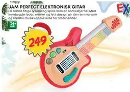 Extra Leker JAM PERFECT ELEKTRONISK GITAR, NOK 249 tilbud