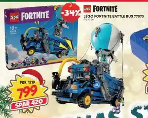 LEGO FORTNITE BATTLE BUS 77073, NOK 799