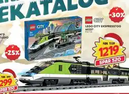 Extra Leker LEGO CITY EKSPRESSTOG 60337, NOK 1219 tilbud