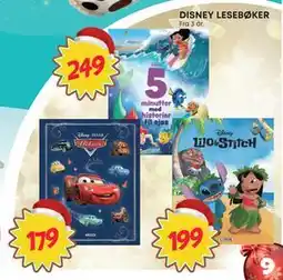 Extra Leker DISNEY LESEBØKER tilbud