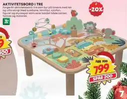 Extra Leker AKTIVITETSBORD I TRE, NOK 799 tilbud
