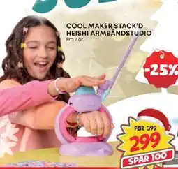 Extra Leker COOL MAKER STACK’D HEISHI ARMBÅNDSTUDIO, NOK 299 tilbud