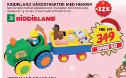 Extra Leker KIDDIELAND GÅRDSTRAKTOR MED HENGER, NOK 349 tilbud
