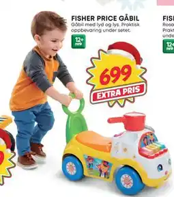 Extra Leker FISHER PRICE GÅBIL, NOK 699 tilbud