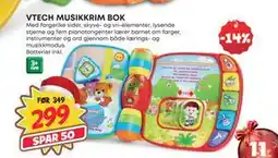 Extra Leker VTECH MUSIKKRIM BOK, NOK 299 tilbud