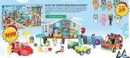 Extra Leker BLUEY OG VENNER MEGA BEACH LEKESETT, NOK 1499 tilbud