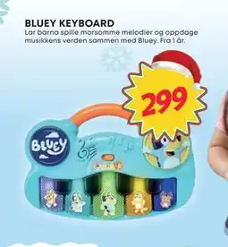 Extra Leker BLUEY KEYBOARD, NOK 299 tilbud