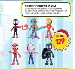 Extra Leker SPIDEY FIGURER 10 CM, NOK 129 tilbud