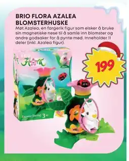 Extra Leker BRIO FLORA AZALEA BLOMSTERHUSKE, NOK 199 tilbud