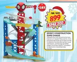 Extra Leker SPIDEY CONSTRUCTION ZONE CHAOS, NOK 899 tilbud