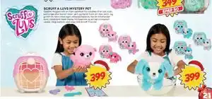 Extra Leker SCRUFF A LUVS MYSTERY PET, NOK 399 tilbud