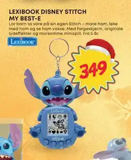 Extra Leker LEXIBOOK DISNEY STITCH MY BEST-E, NOK 349 tilbud
