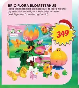 Extra Leker BRIO FLORA BLOMSTERHUS, NOK 349 tilbud