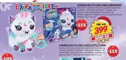 Extra Leker AIRBRUSH PLUSH ENHJØRNING, NOK 399 tilbud