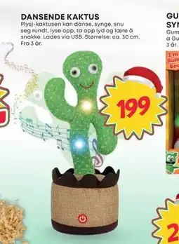 Extra Leker DANSENDE KAKTUS, NOK 199 tilbud