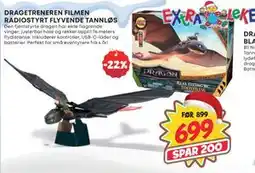 Extra Leker DRAGETRENEREN FILMEN RADIOSTYRT FLYVENDE TANNLØS, NOK 699 tilbud
