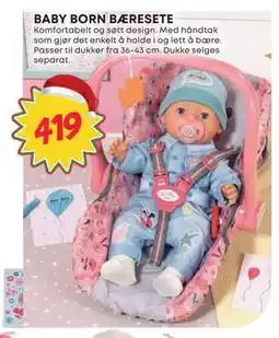 Extra Leker BABY BORN BÆRESETE, NOK 419 tilbud
