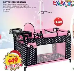 Extra Leker BAYER DUKKESENG, NOK 449 tilbud