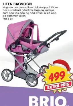 Extra Leker LITEN BAGVOGN, NOK 499 tilbud