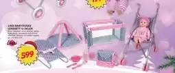 Extra Leker LISSI BABYDUKKE LEKESETT 12 DELER, NOK 599 tilbud