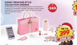 Extra Leker DISNEY PRINCESS STYLE COLLECTION LEKEBAG, NOK 399 tilbud