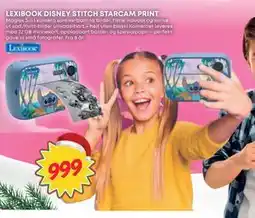 Extra Leker LEXIBOOK DISNEY STITCH STARCAM PRINT, NOK 999 tilbud