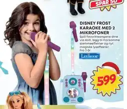 Extra Leker DISNEY FROST KARAOKE MED 2 MIKROFONER, NOK 599 tilbud