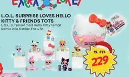 Extra Leker L.O.L. SURPRISE LOVES HELLO KITTY & FRIENDS TOTS, NOK 229 tilbud