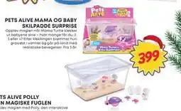 Extra Leker PETS ALIVE MAMA OG BABY SKILPADDE SURPRISE, NOK 399 tilbud